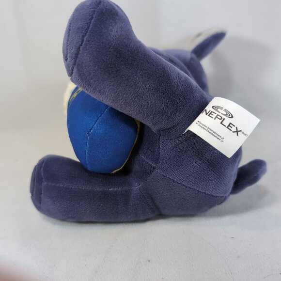 Cineplex Big Screen Buddies Dog Popcorn Stuffed Animal Purple Movie Theatre Plus - Picture 9 of 10